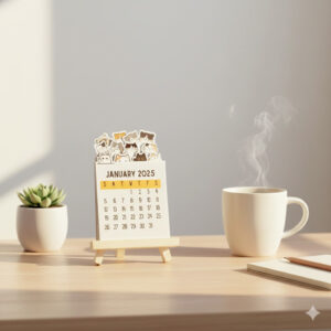 Cat Stackable Calendar